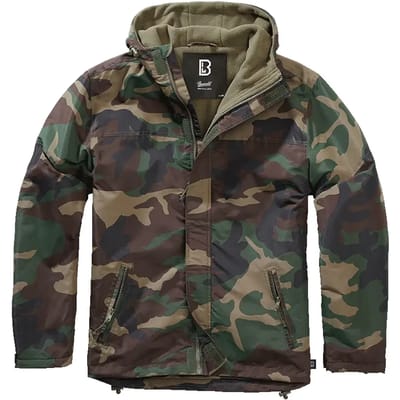 Brandit Windbreaker Zip Windbreaker woodland S - Polyester - Basics