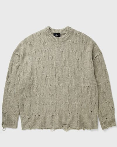 DISTRESS KNIT SWEATER