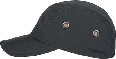 Hatland - Waterbestendige UV pet voor heren - Reef - Zwart - maat Onesize