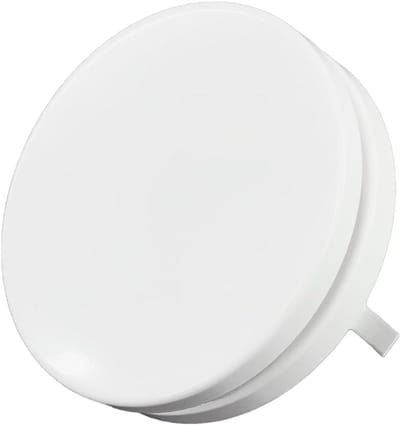 Verstelbaar Ventilatieschotel Ventiel met Ronde Stalen Afdekking en Diffuser - Diameter 100 mm