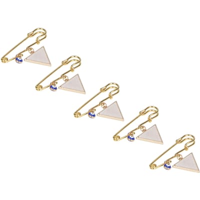 5 stuks Broche Gelukkig Elegante Stijl Betrouwbaar Duurzaam Aantrekkelijk Boze Oog Decoratieve Benodigdheden voor beige