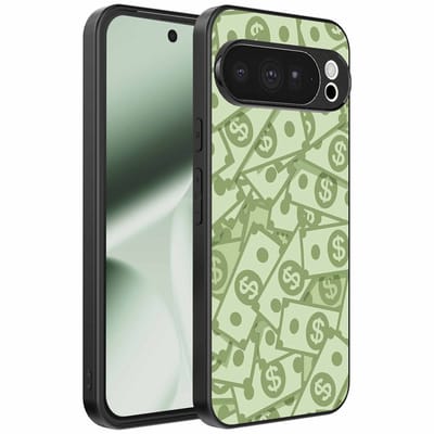 Geschikt voor Google Pixel 10 Pro XL Telefoonhoesje met Geld Opdruk - TPU Backcover Case With Money Design - Smartphonica geschikt voor Google Pixel 10 Pro XL