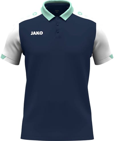 Jako Dynamic Polo Heren - Marine / Wit / Munt | Maat: 4XL