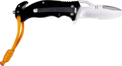 Homey's Laura zakmes - 18cm - RVS/aluminium - on the road - 4 functies