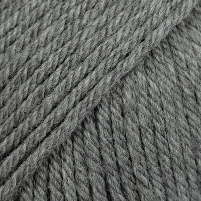 DROPS Daisy Mix - 05 medium grijs - Merinowol Garen