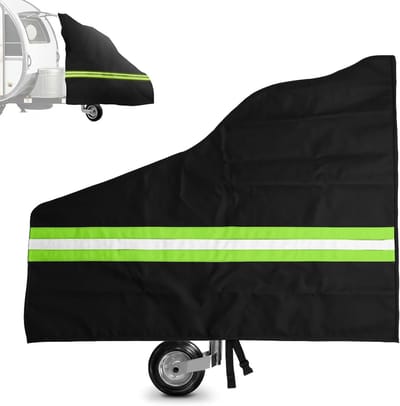 Caravan trekhaakhoes - Beschermhoes voor aanhangwagen en paardentrailer, waterdicht, UV-bestendig en krasbestendig