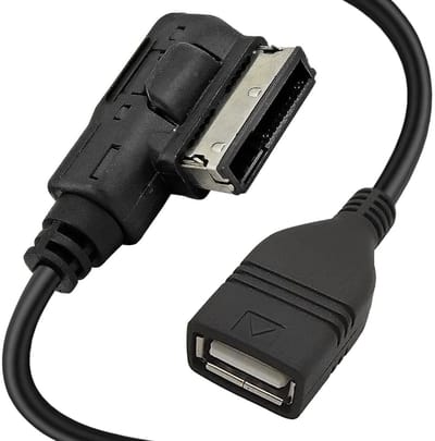 Muziek Interface Kabel - Media Adapter - Auto Muziek Streamen - Geen Verlies Overdracht - 16 cm Lengte