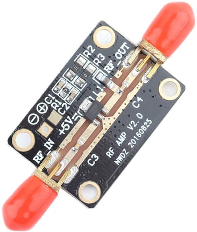Allecto - RTL SDR LNA Versterkermodule - 0.01-4GHz Frequentiebereik - Voor HAM Radio - Hoge Versterking - Betrouwbare Ontvangst - Compact Formaat -...
