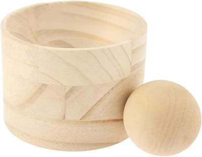 Houten Dumpling Pers - Deegroller Kneder - Knedels Maken - Gebruiksvriendelijk Ontwerp - 1 Stuk - Houtkleur
