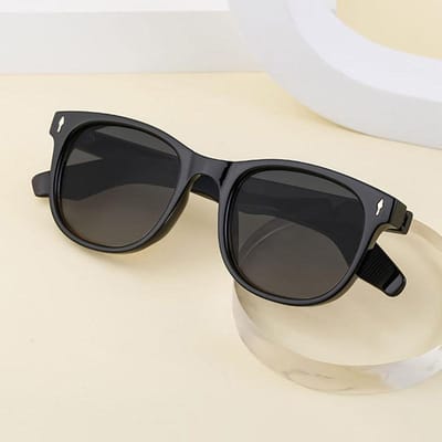 Nieuwste Vintage Vierkante Presbyopie Zonnebrillen Voor Dames Voor Heren Luxe Lees Zonnebrillen Mannen Vrouwen Brillen Oculos De Sol +1 . 5+2 . 0 1 black
