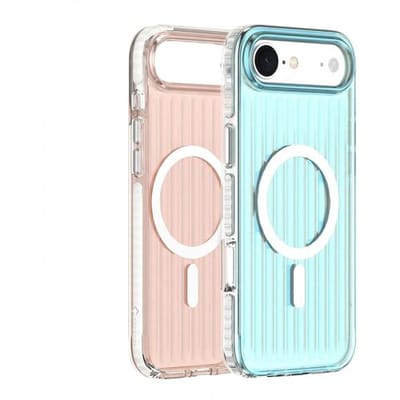 Coverzs Gradient MagSafe hoesje geschikt voor iPhone 17 Air - Magsafe telefoonhoesje -Trendy kleurverloop