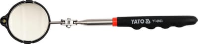 Yato - Inspectiespiegel met Lamp - Telescoopsteel - Staal