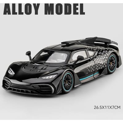 1:18 Mercedes Benz Amg One 300Sl Gtr Gt Supercar Alliage Métal Moulé Sous Pression Modèle De Voiture Affichage De Bureau Objet De Collection Ornement Cadeau De Vacances