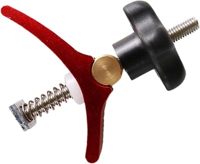 T-Slot Klem - Werkplaatspaneel Fixatie - Precisie Bevestiging - Eenzijdige Bediening - 19# 20# - Rood