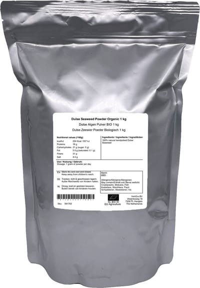 Dulse Zeewier Poeder - 1 Kg - Holyflavours - Natuurlijk Superfood