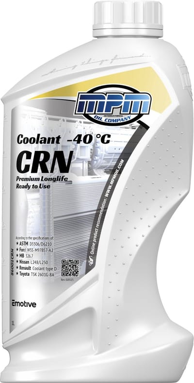 MPM Koelvloeistof -40 graden Renault / Nissan - 1 liter