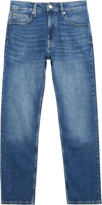 straight fit jeans van katoenmix model 'Bonito'