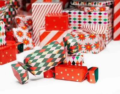 Cadeauboxen Candy Kerst Snoep - cadeauverpakkingen - 7 x 27 centimeter & 9 x 47 centimeter