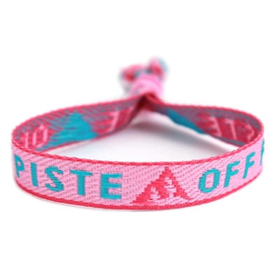 Geweven armband off piste