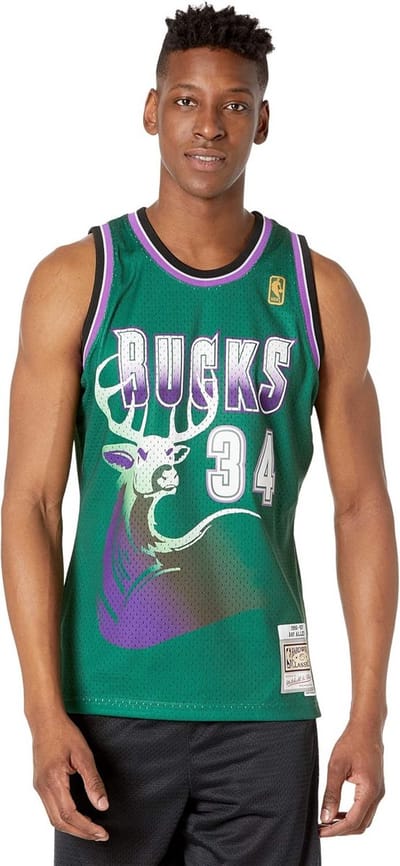 Swingman Jersey - Basketbalshirt Heren - Sport Fanshop - Alternatief Groen - Maat Heren - Groen