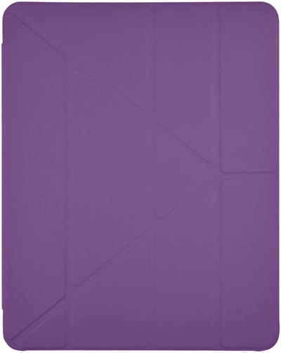 Pomologic BookFold Pencil Hoesje iPad Pro 13 (M4-M5) – Inklapbaar Ontwerp – Geïntegreerde Apple Pencil Houder – Sterk, Krasbestendig Materiaal - Paars