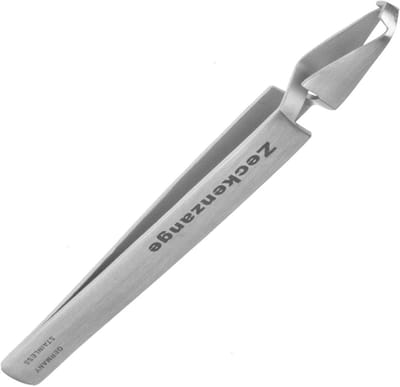 Tweezer voor het verwijderen van teken bij honden en katten - RVS - Perfecte grip