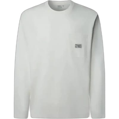 Pepe Jeans Thor T-shirt Met Lange Mouwen Wit S Man