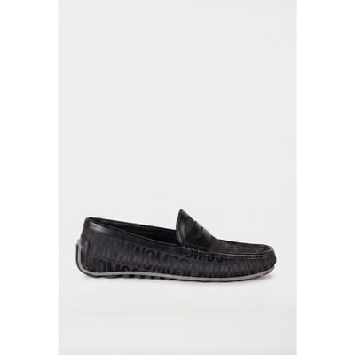 Moschino Calfskin Loafer Black Maat: 42 | Instappers Outlet | Heren | Zwart
