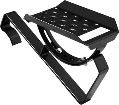 Daktrap - Daksteun - Schoorsteenonderhoud - Verstelbaar - 25cm - Zwart