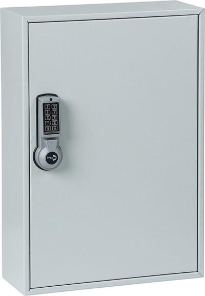 Sleutelkast - Keysafe - Sleutelkluis met verstelbare hakenlijsten en elektronisch slot (200 haken)