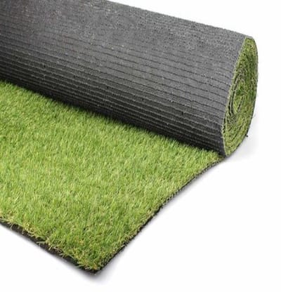 kunstgras - grastapijt - landscaping gras . voor op balkon - terras - camping - 4 mtr lang x 1 mtr breed - 20 mm - incl 10 gronddoekpennen 20 cm