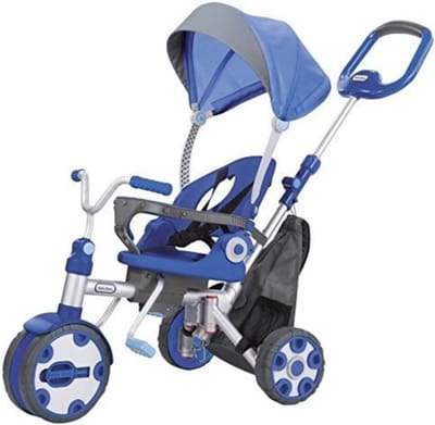 Vouwbare Driewieler - Kinderfiets - Buiten spelen - 4-in-1 Groeiend meegroeiend - Compact transport