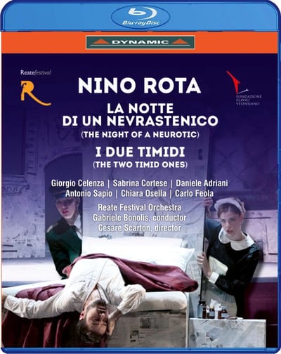 Reate Festival Orchestra, Gabriele Bonolis - Rota: La Notte Di Un Nevrastenico (Blu-ray)