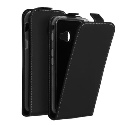 Accezz Hoesje - Geschikt voor Samsung Galaxy Xcover 4 / Xcover 4S - Flipcase - Zwart