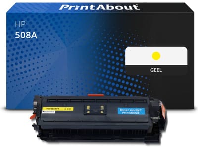 PrintAbout huismerk Toner 508A (CF362A) Geel Geschikt voor HP