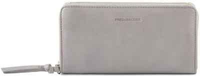 FREDsBRUDER portemonnee Just Easy Long Wallet Light Grey Lichtgrijs