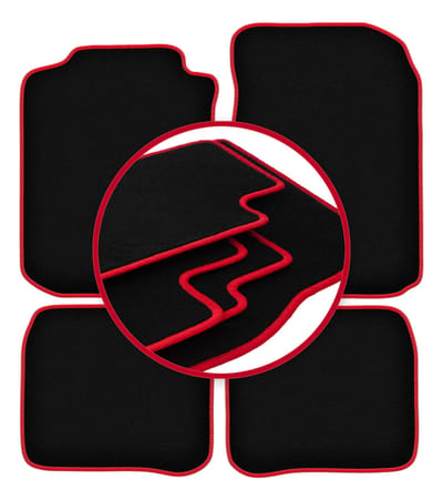 CARLUX-RED automatten voor: Toyota Corolla E11 hatchback (1997-2001)