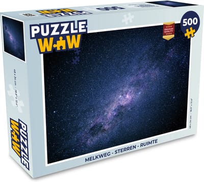 Puzzel Melkweg - Sterren - Ruimte - Jongens - Meisjes - Kinderen - Legpuzzel - Puzzel 500 stukjes
