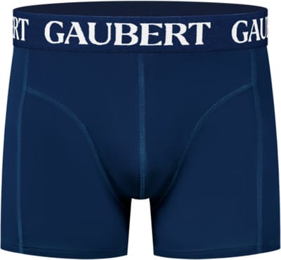 6 stuks donkerblauwe GAUBERT® Heren Katoenen Boxershorts | premium herenondergoed | maten M - XXL
