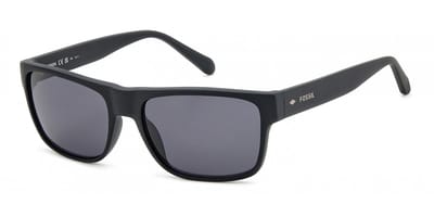 Fossil FOS 3148/S Matte black 58/17/145 MAN Zonnebrillen