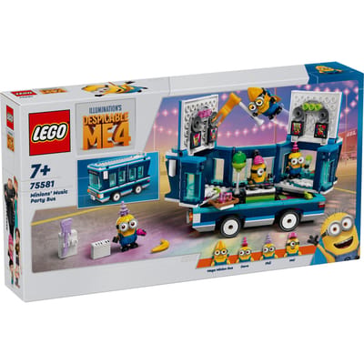 LEGO Despicable Me 4 - Muzikale feestbus van de Minions - 75581