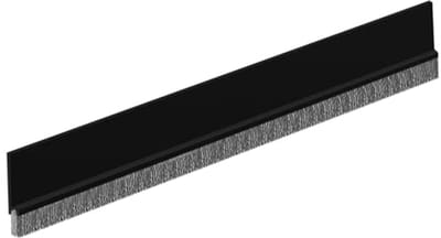Tochtstrip 100 cm voor Deuren - Zelfklevende Afdichtstrip voor Geluidsisolatie en Energiebesparing - Zwart