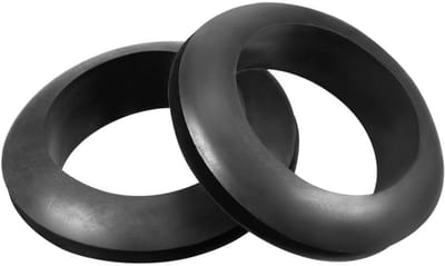 Zwarte Rubber Doorvoertules 25mm - 50 Stuks - Kabel Draad Ringen - Elektrische Gat Pakkingen - Dirigent Bedrading - Kabels en Stekkers