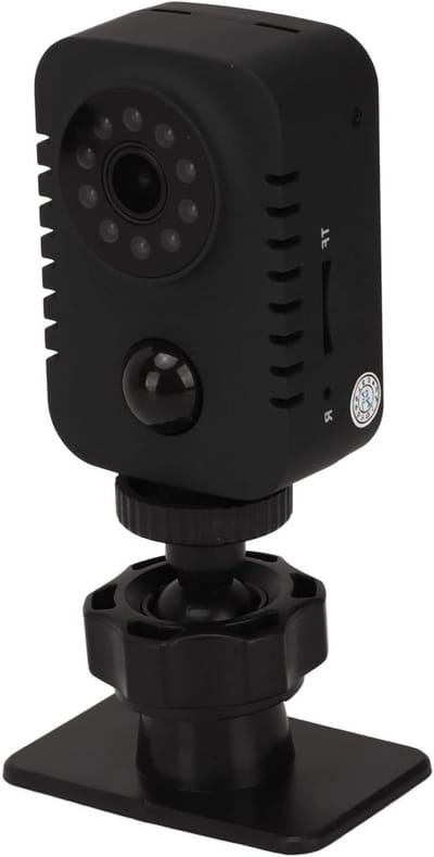 Handheld 1080P HD Camera met Brede Hoek, Infrarood PIR, Achterclip Ontwerp en 1200mAh Accu voor Nachtzicht