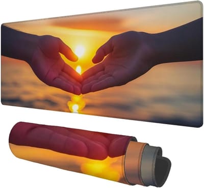 Grote muismat - Bureau mat - Comfortabel werken - Antislip onderkant - 150x80 cm - Zwart