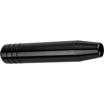 Universele Aluminiumlegering Auto Handgeschakelde Versnellingspook Knop Handvat Shifter Hendel 18cm Zwart zwart