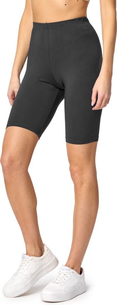 Bellivalini BLV-BLV50-149-LE Dames Leggings - Sport - Vrijetijdsbroek - Kort - Viscose - Sporbroek - Yogabroek - Grafiet - XS