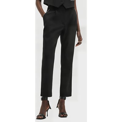 AllSaints Atlas Krys Trouser Black Maat: 2 | Straight Broeken Outlet | Dames | Zwart
