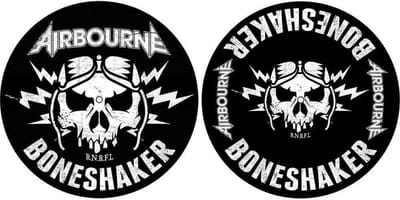 Airbourne - Boneshaker Platenspeler Slipmat - Zwart