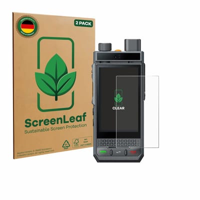 2 Stuks Screenprotector voor Hytera P60 - Hoogwaardige Beschermfolie transparant